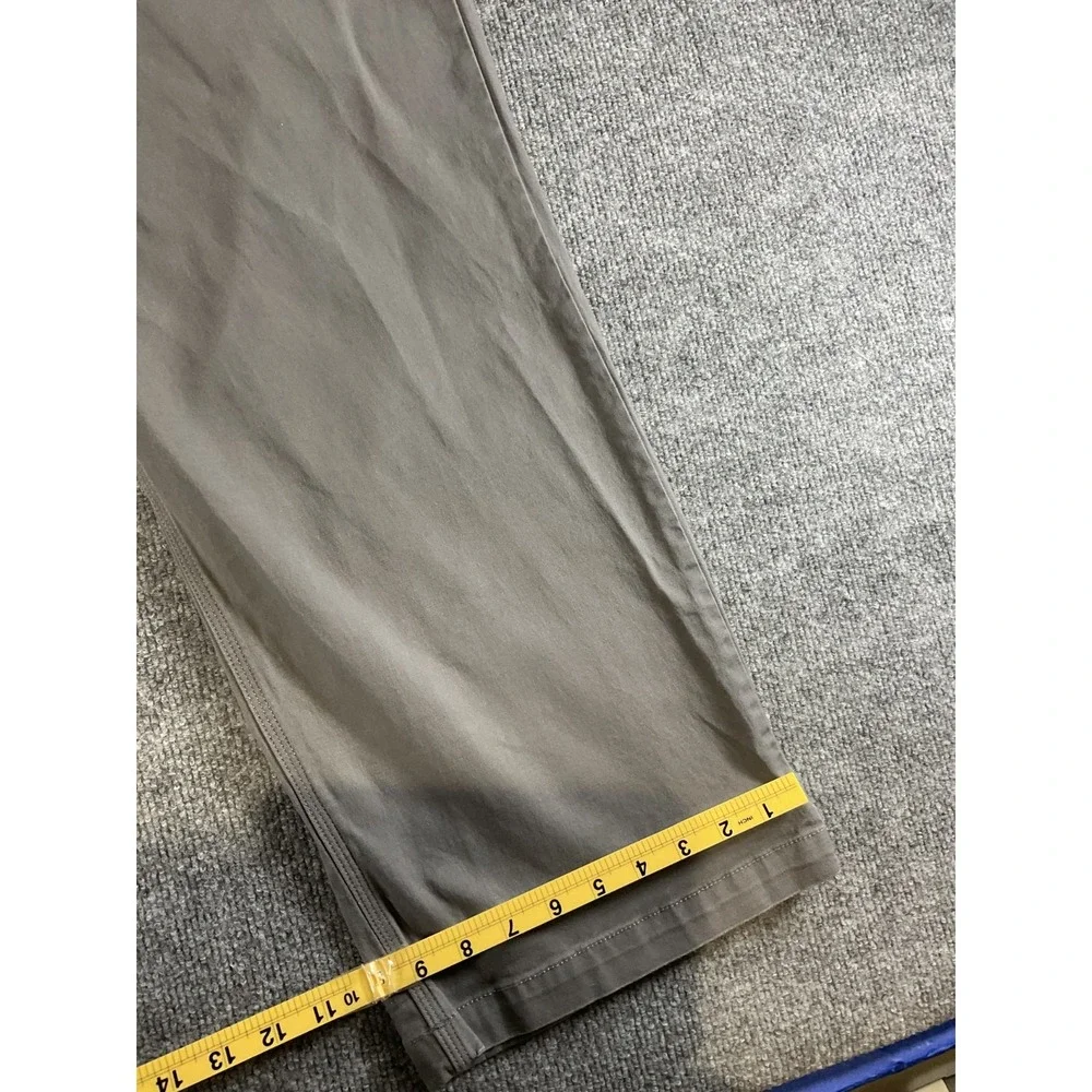 Duluth Trading Flex Ballroom Khaki Pants Mens 48x32 Stretch Workwear Relaxed Out